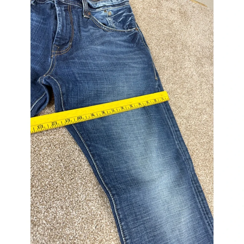 Y2K Mavi Josh Low Rise Easy Bootcut Jeans Mens 33x30 Medium Wash Denim Grunge